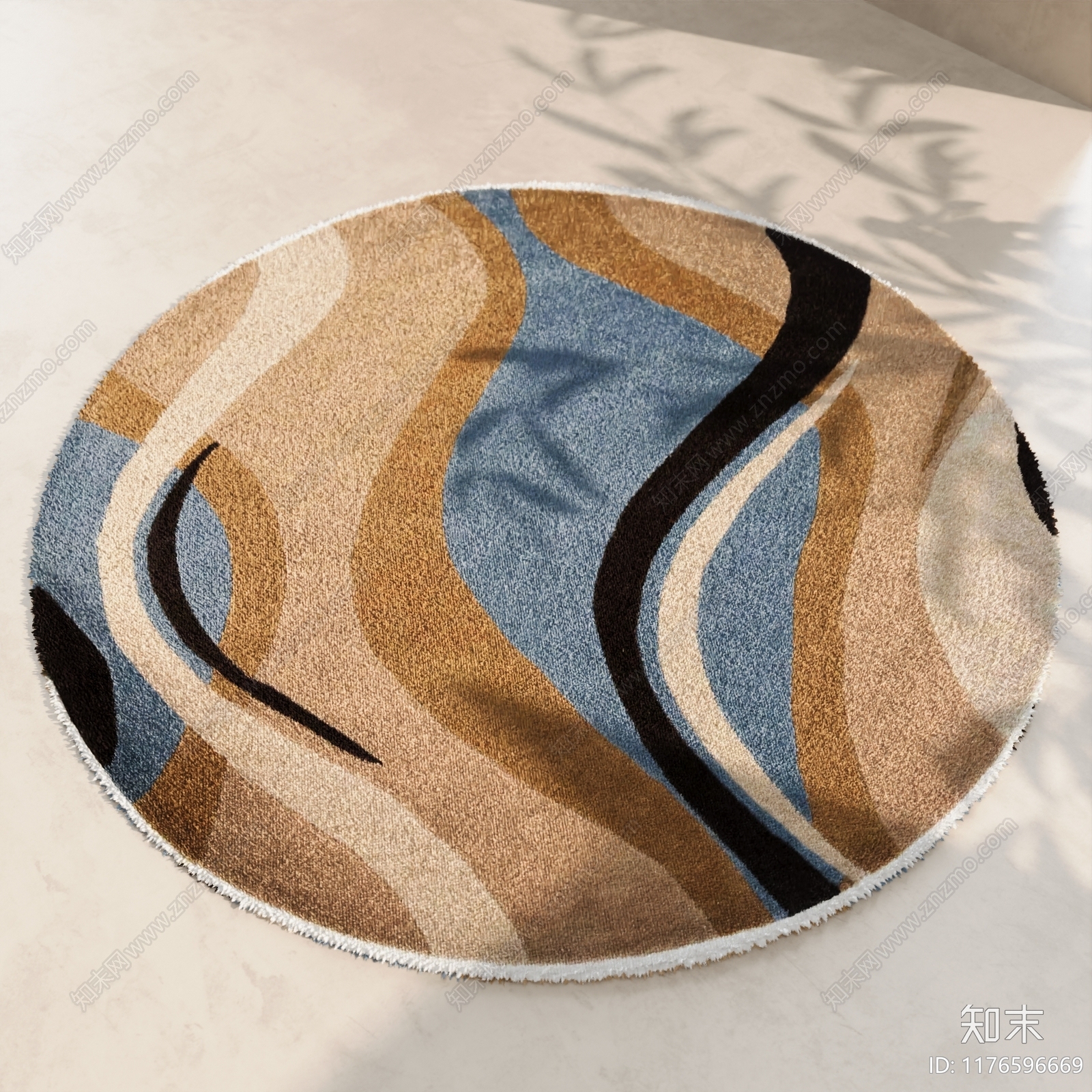 圆形地毯贴图下载【ID:1176596669】