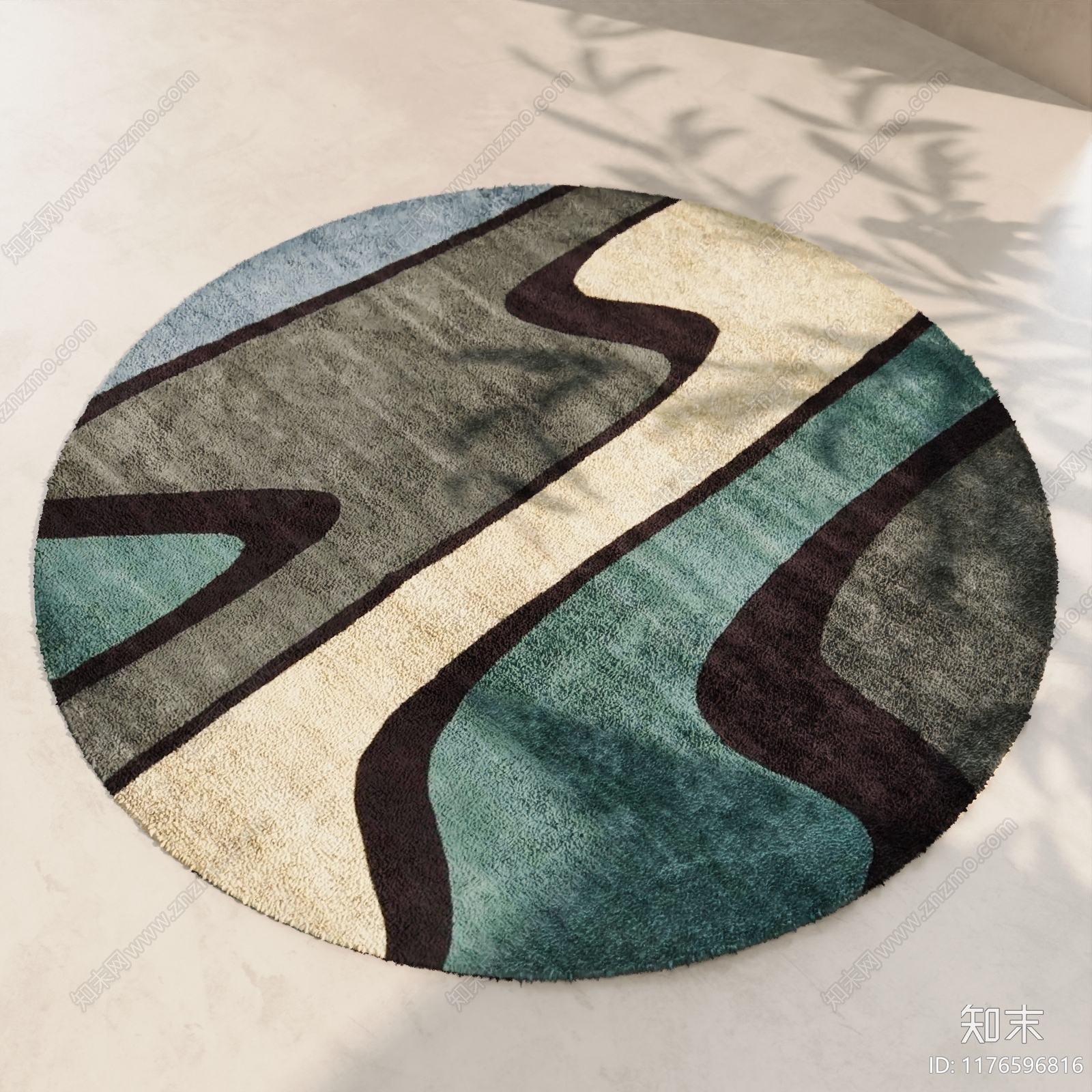 圆形地毯贴图下载【ID:1176596816】