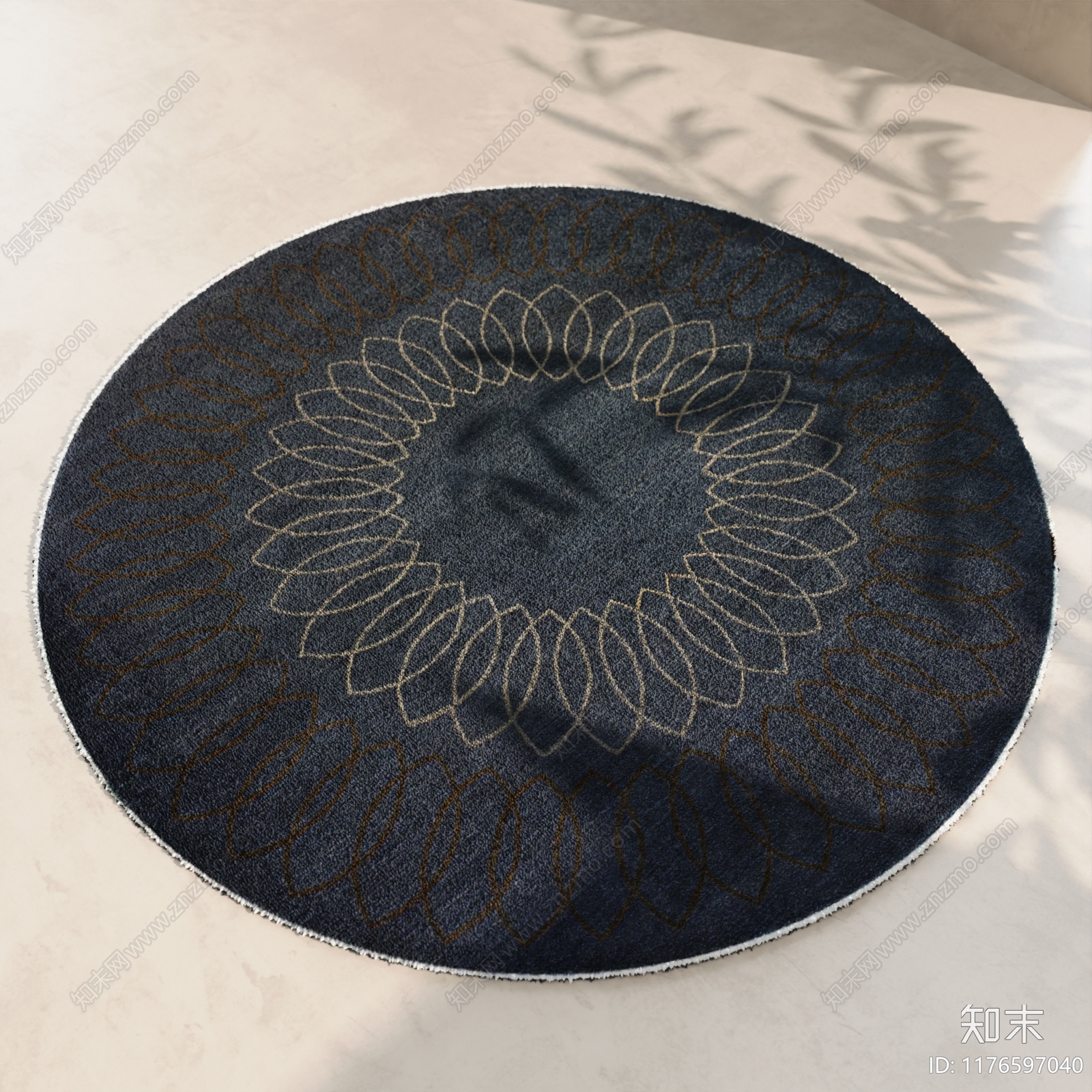 圆形地毯贴图下载【ID:1176597040】