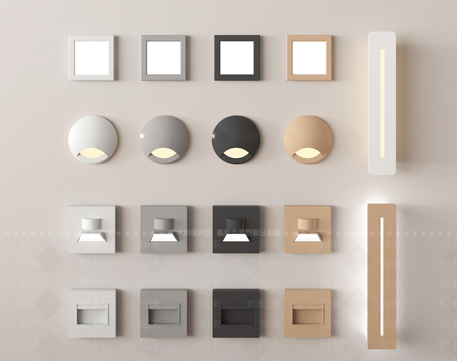 现代中式其他灯具3D模型下载【ID:1176600640】