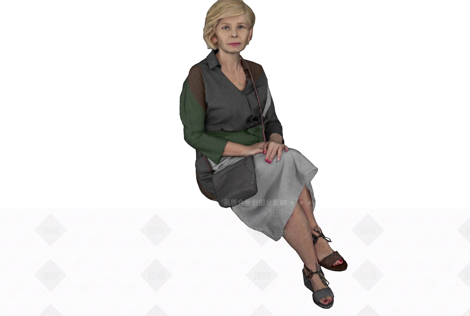 女人SU模型下载【ID:1176612825】