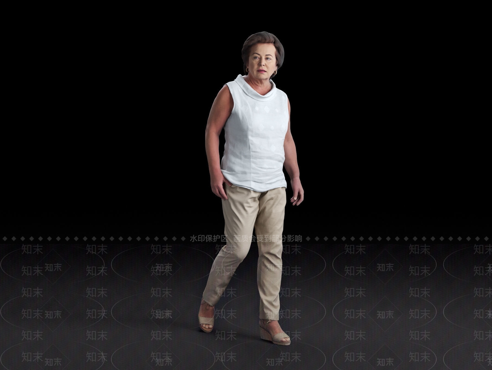 女人SU模型下载【ID:1176613666】