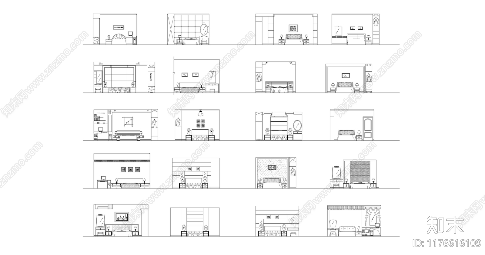 现代其他图库施工图下载【ID:1176616109】