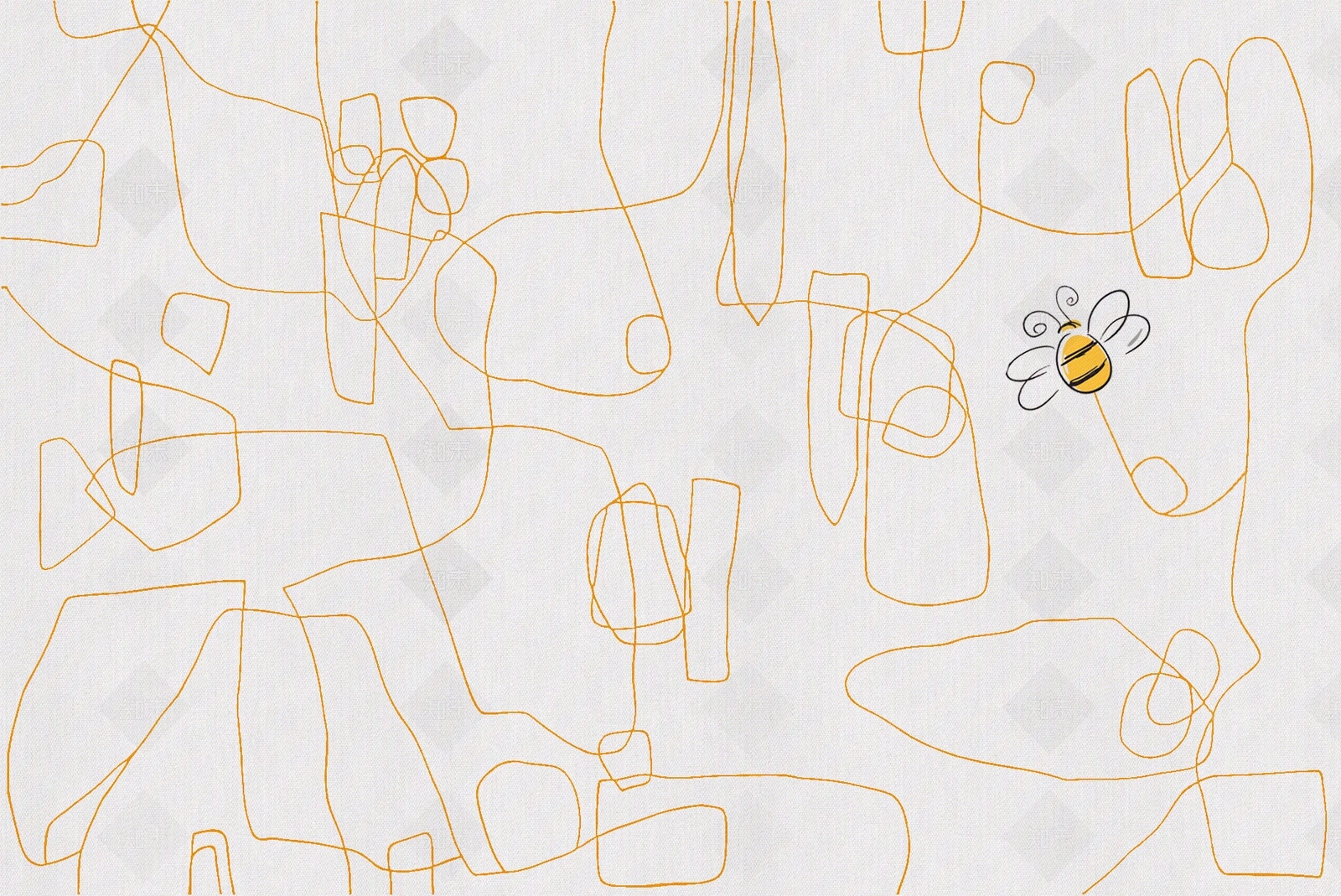 现代美式壁纸贴图下载【ID:1176631468】