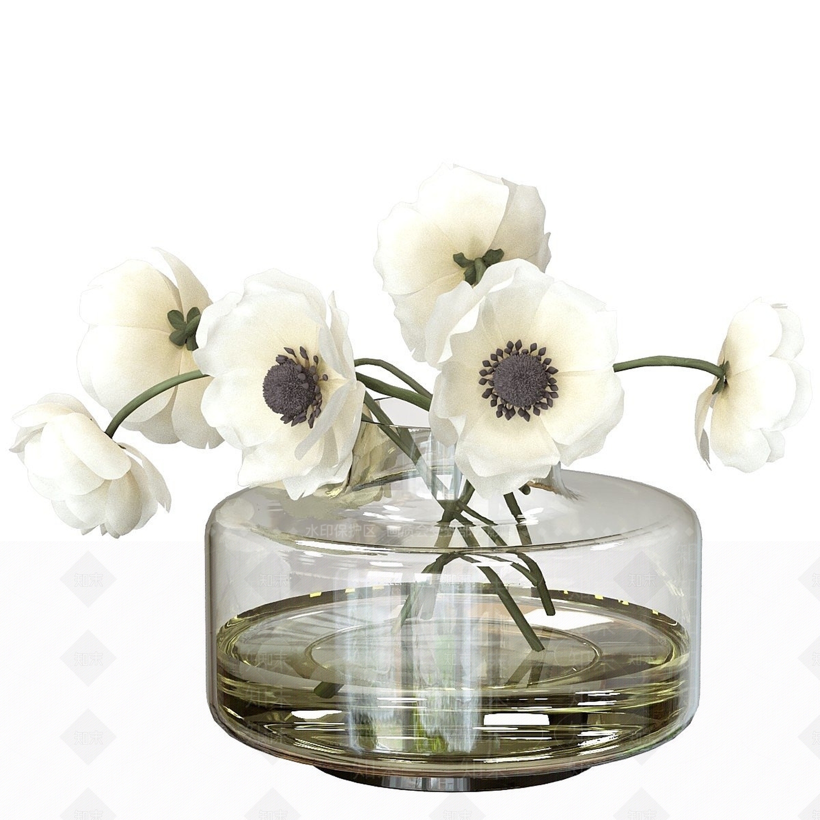 现代花艺3D模型下载【ID:1176634721】