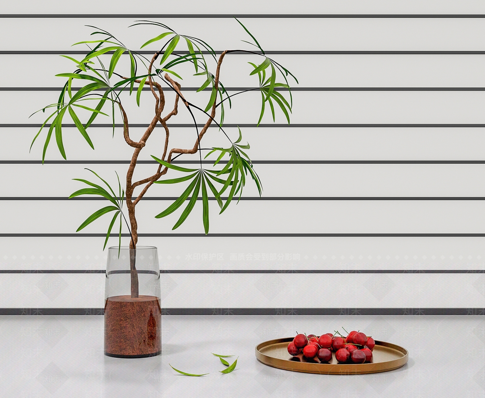 水生植物3D模型下载【ID:1176656762】