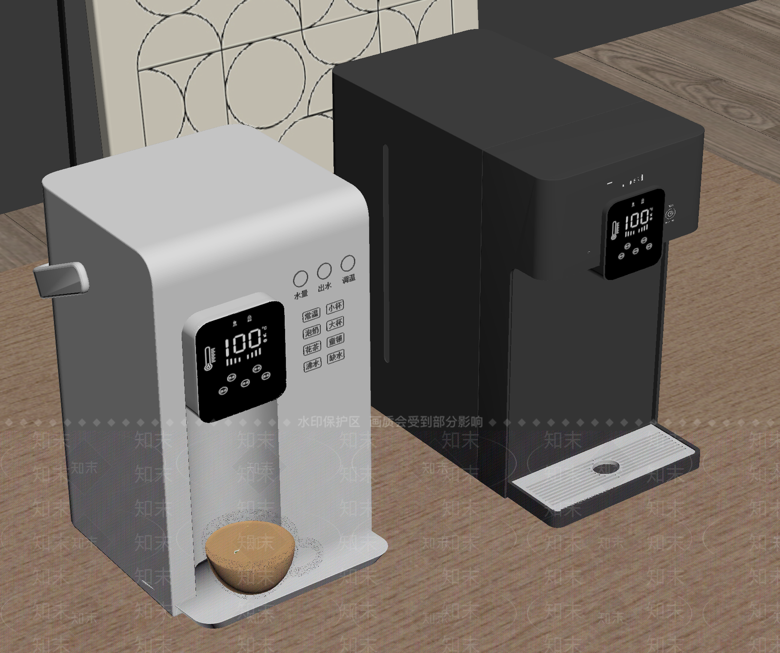 饮水机SU模型下载【ID:1176661739】