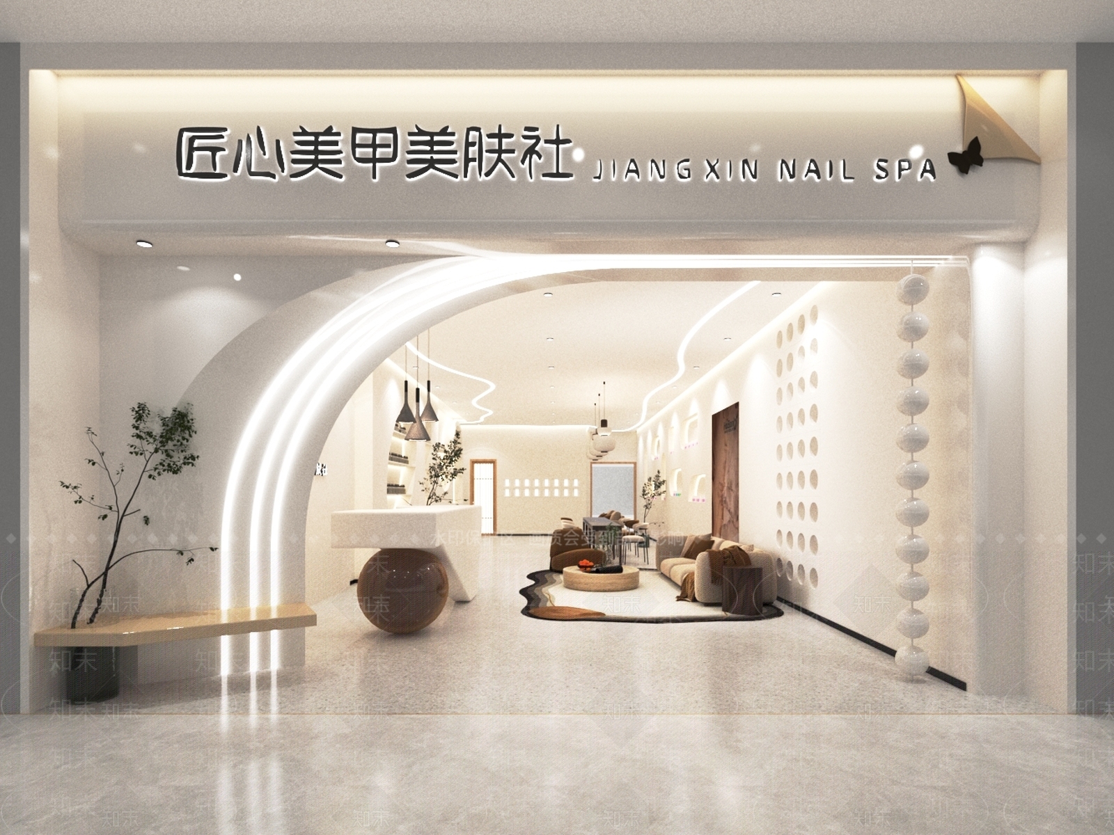 现代其他商业空间3D模型下载【ID:1176670291】