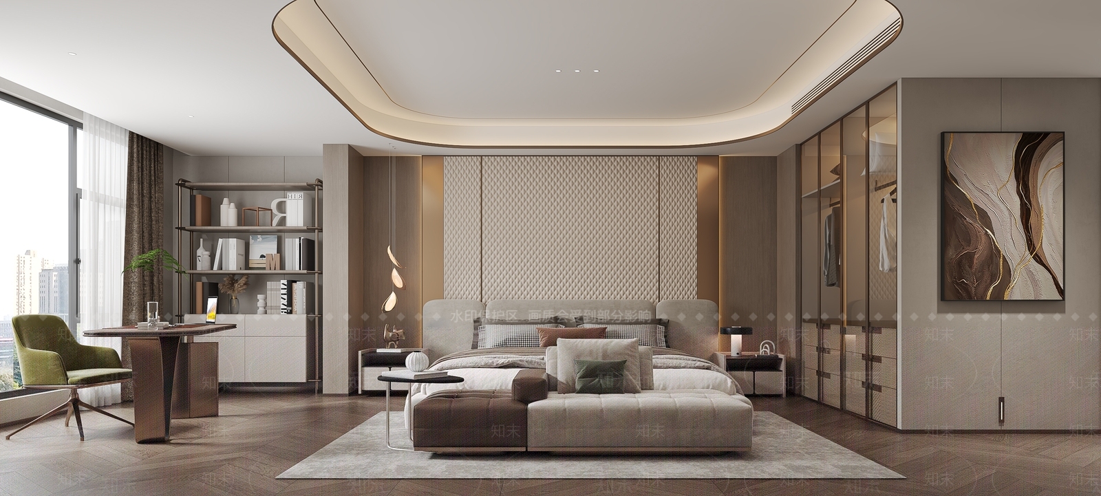现代酒店卫生间3D模型下载【ID:1214825009】