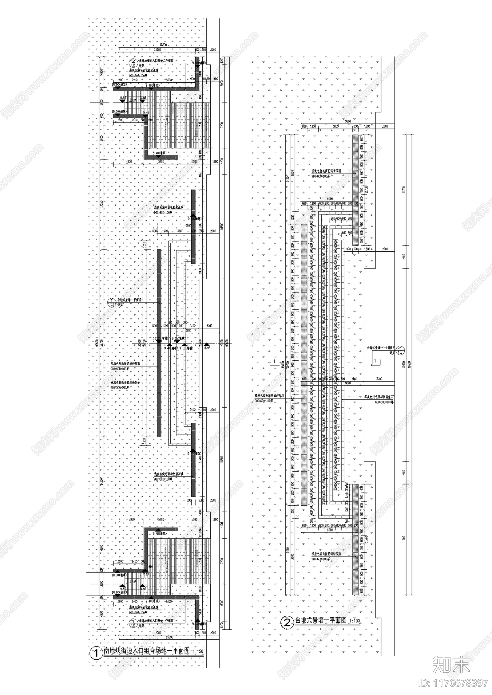 景观平面图施工图下载【ID:1176678397】