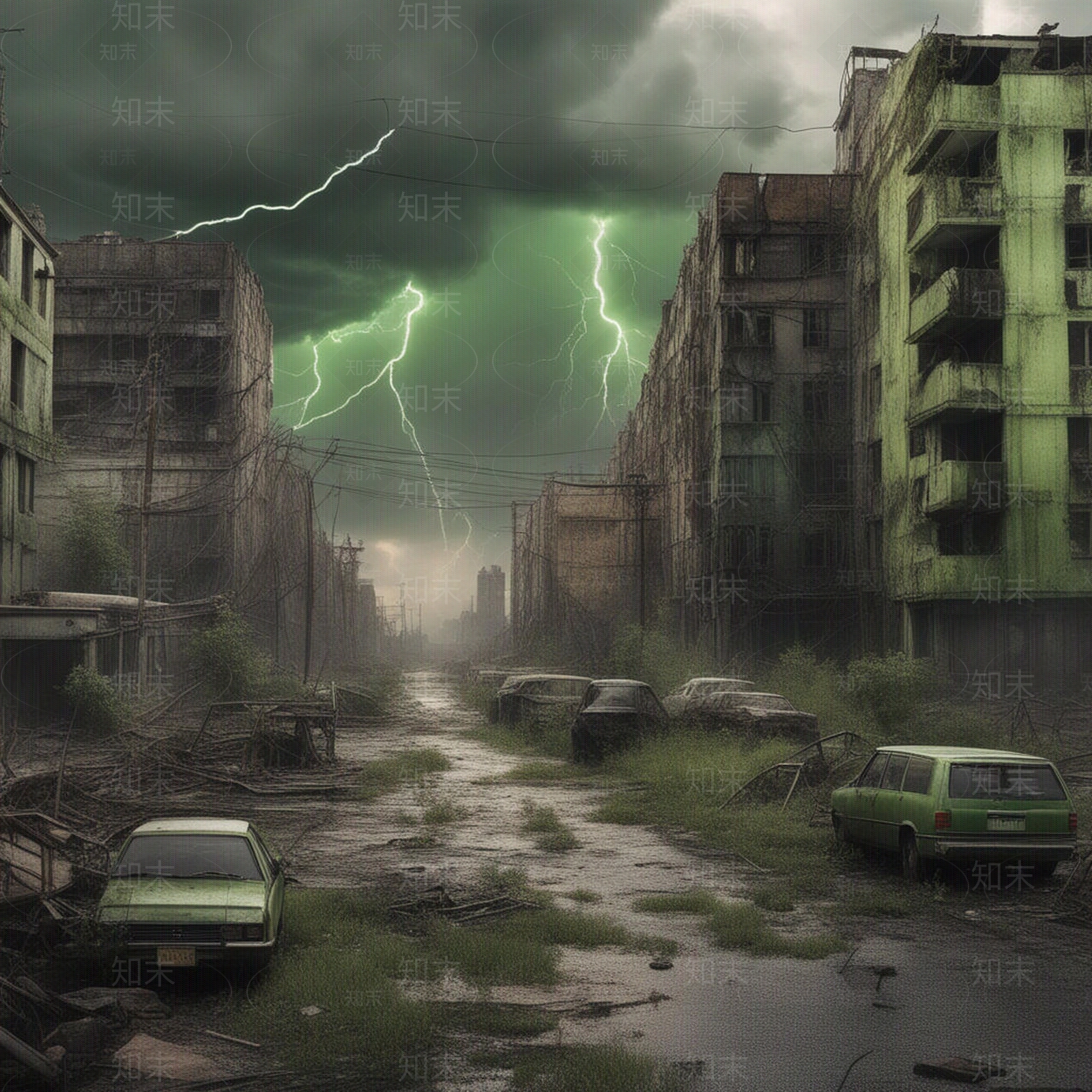 现代街道外景贴图下载【ID:1176698336】