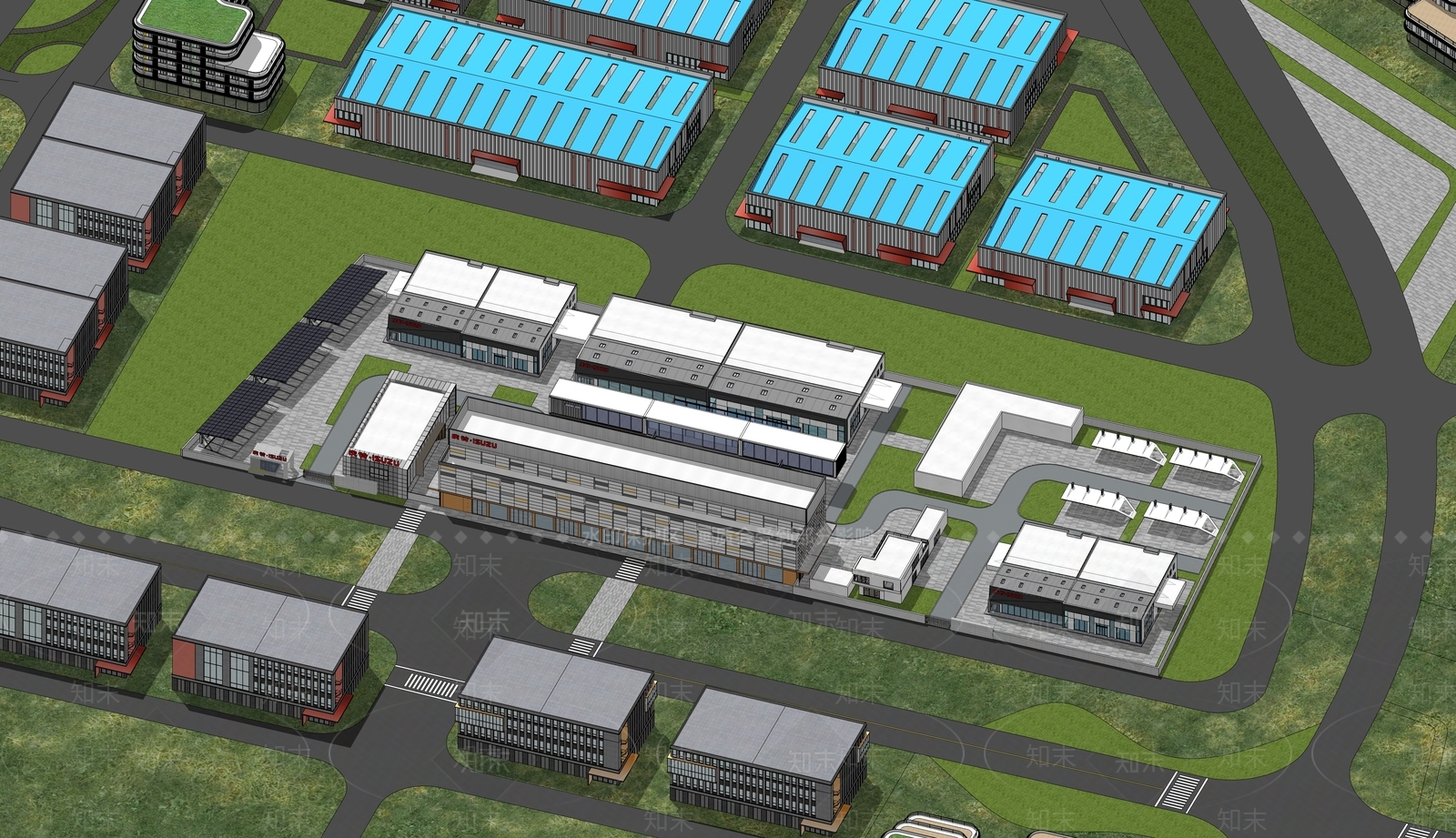 现代其他公共建筑SU模型下载【ID:1176711396】