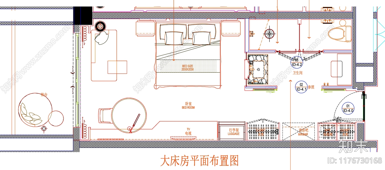 现代工装图库cad施工图下载【ID:1176730168】
