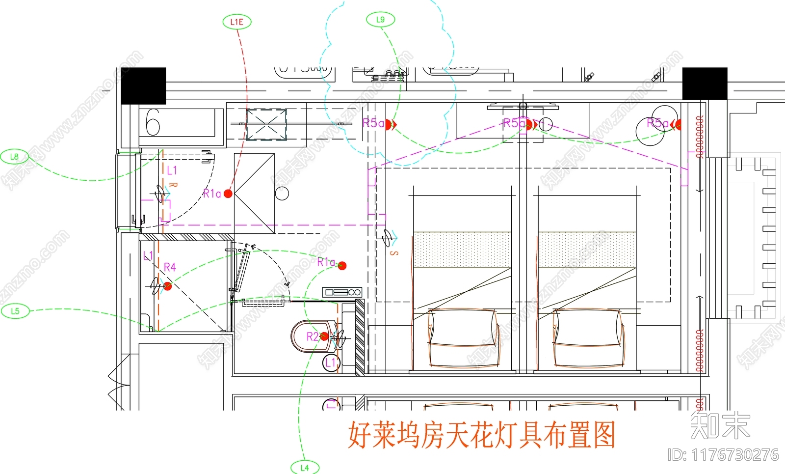 现代工装图库cad施工图下载【ID:1176730276】
