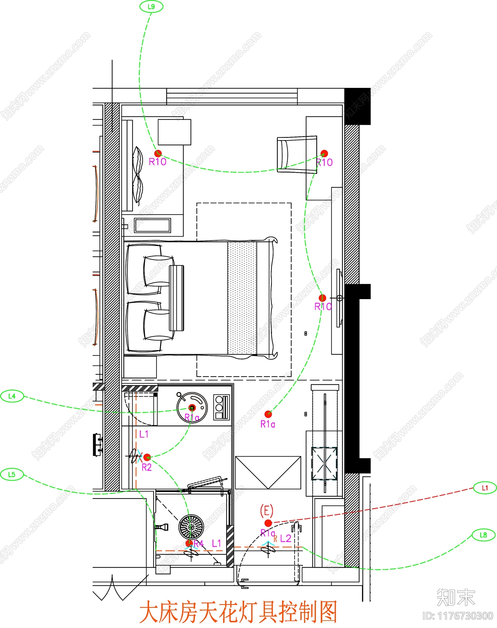 现代工装图库cad施工图下载【ID:1176730300】