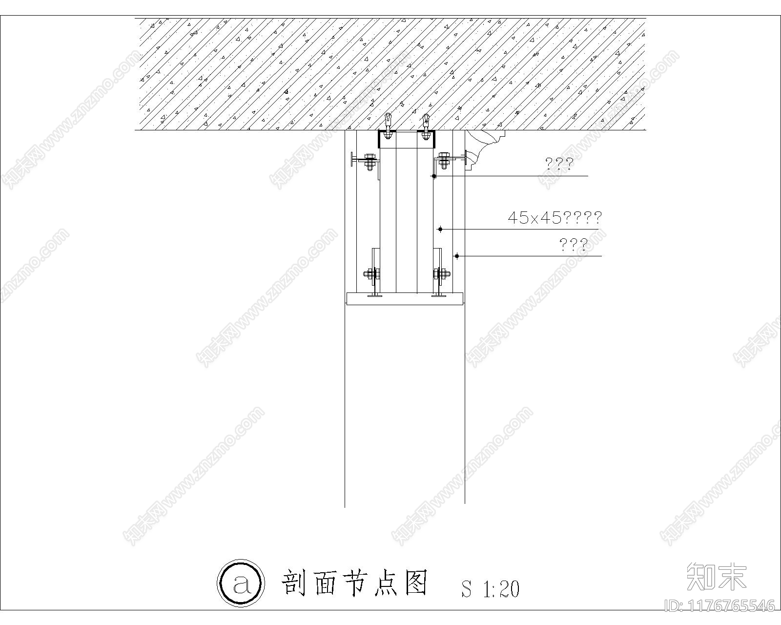 现代其他节点详图施工图下载【ID:1176765546】