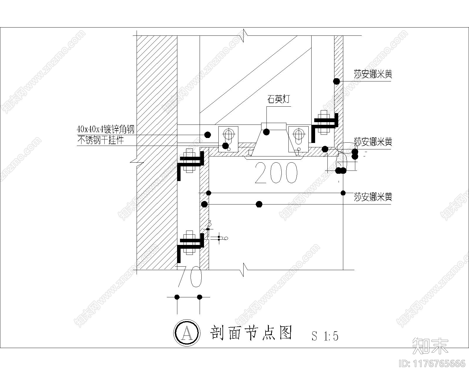 现代其他节点详图施工图下载【ID:1176765666】