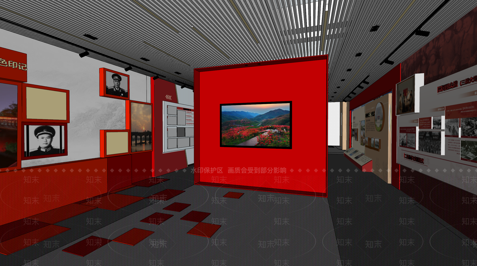 现代简约其他文化空间SU模型下载【ID:1176766053】