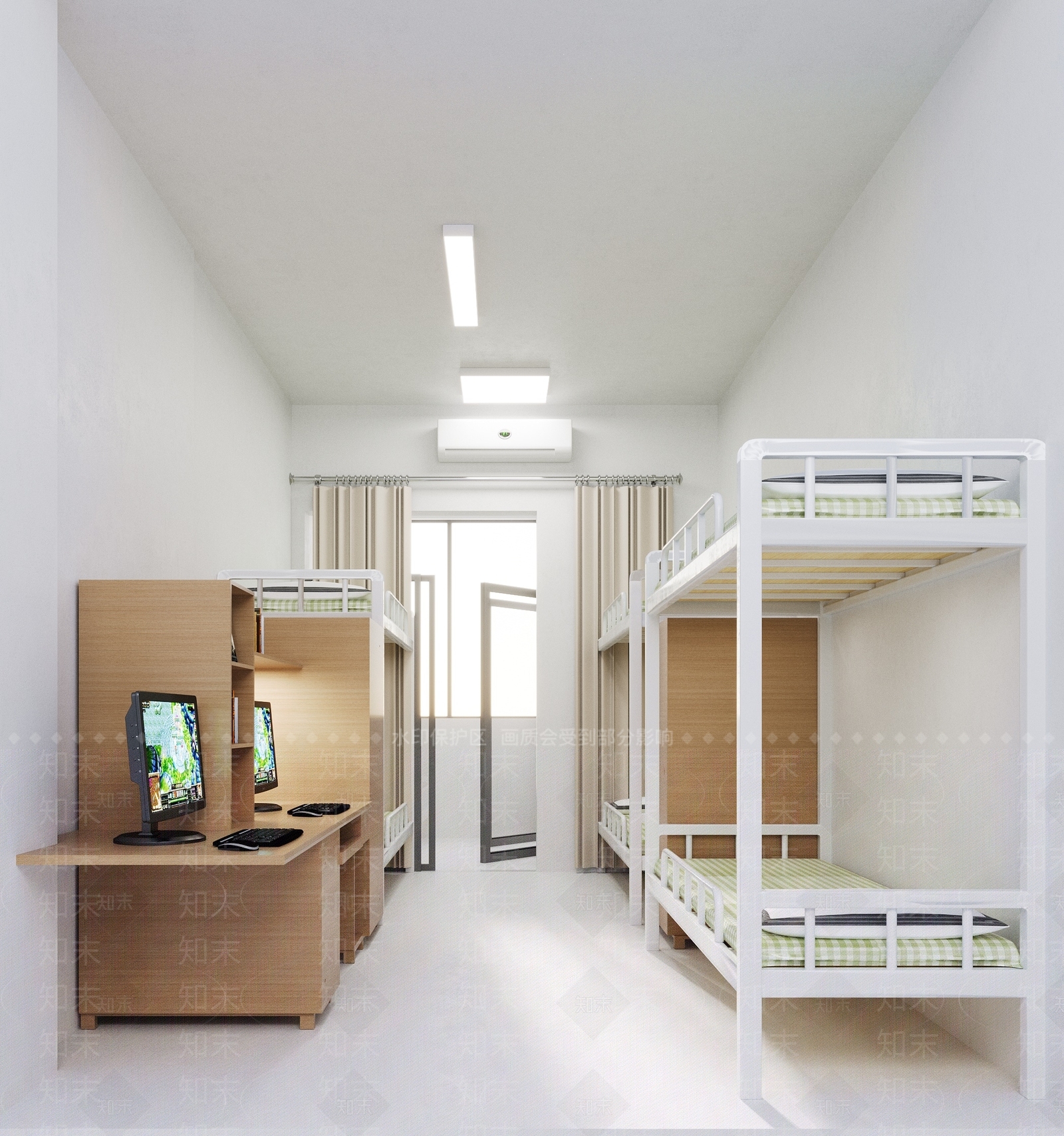 现代其他学校空间SU模型下载【ID:1176766138】