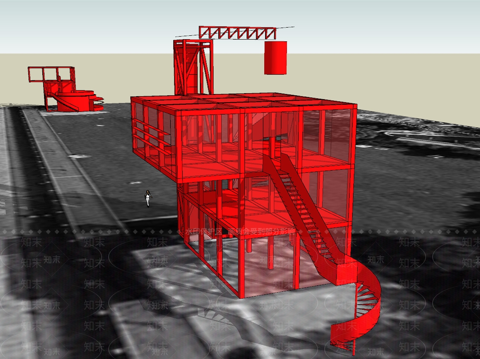 现代小公建SU模型下载【ID:1176770243】
