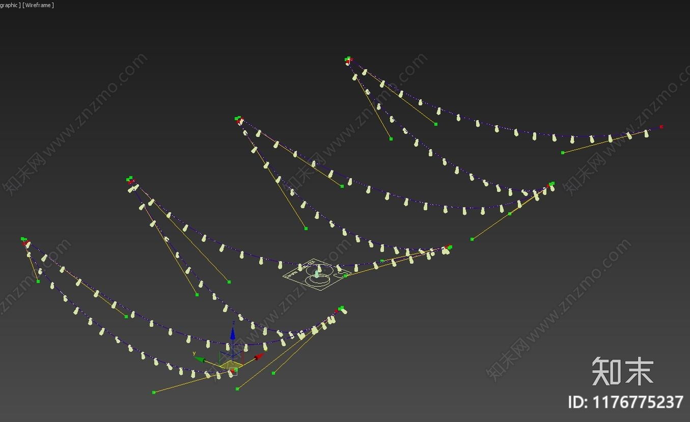 现代路灯3D模型下载【ID:1176775237】