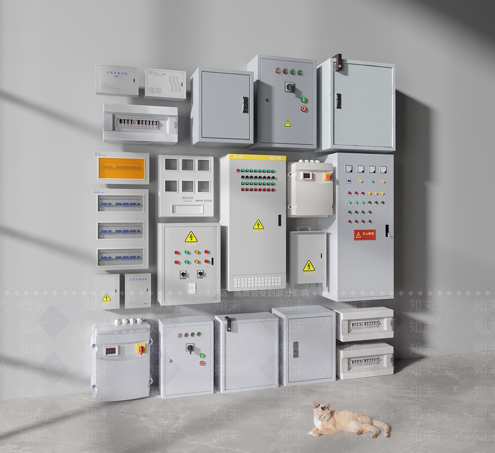 机房SU模型下载【ID:1176777483】