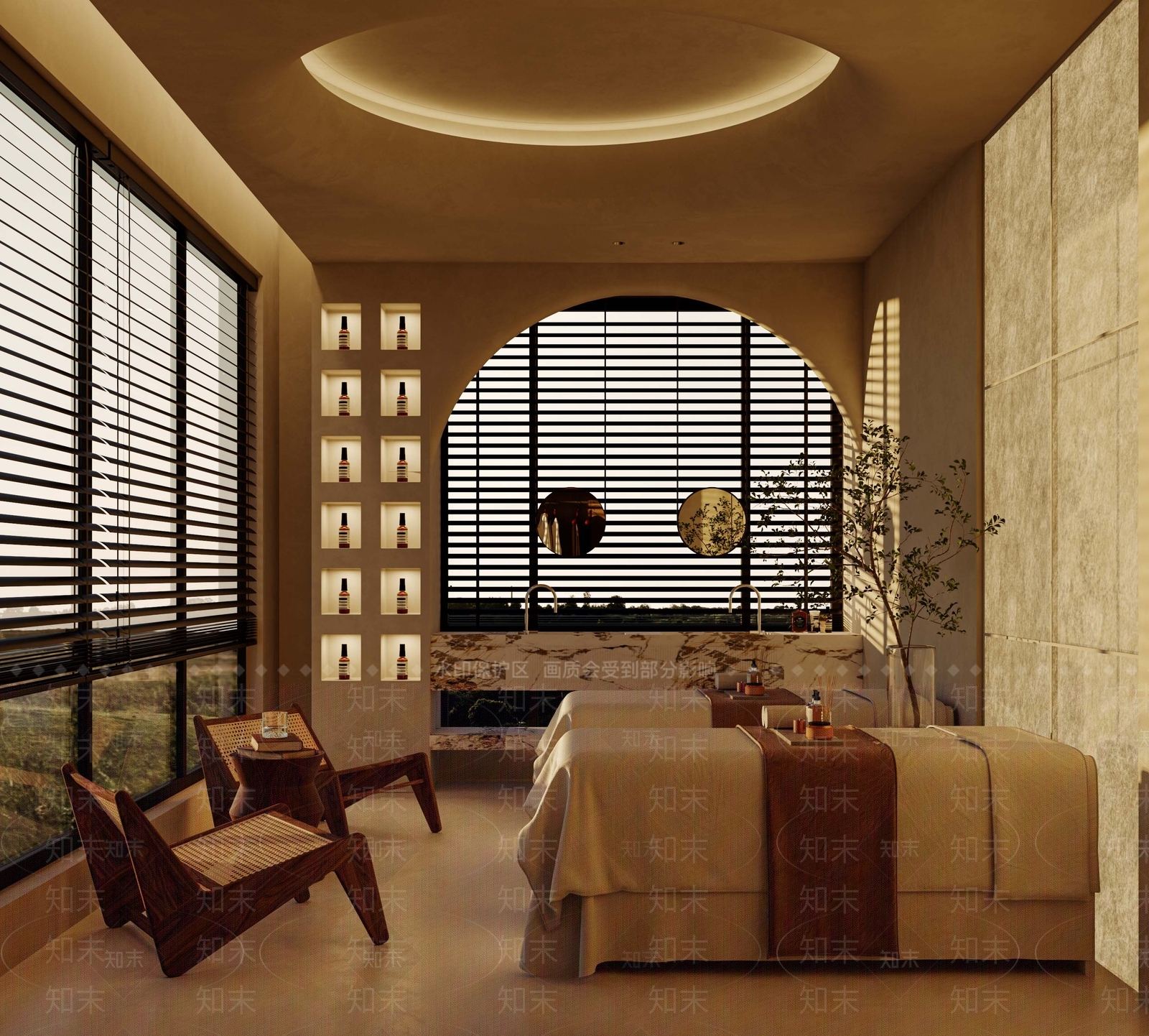 侘寂洗手台3D模型下载【ID:1214827652】