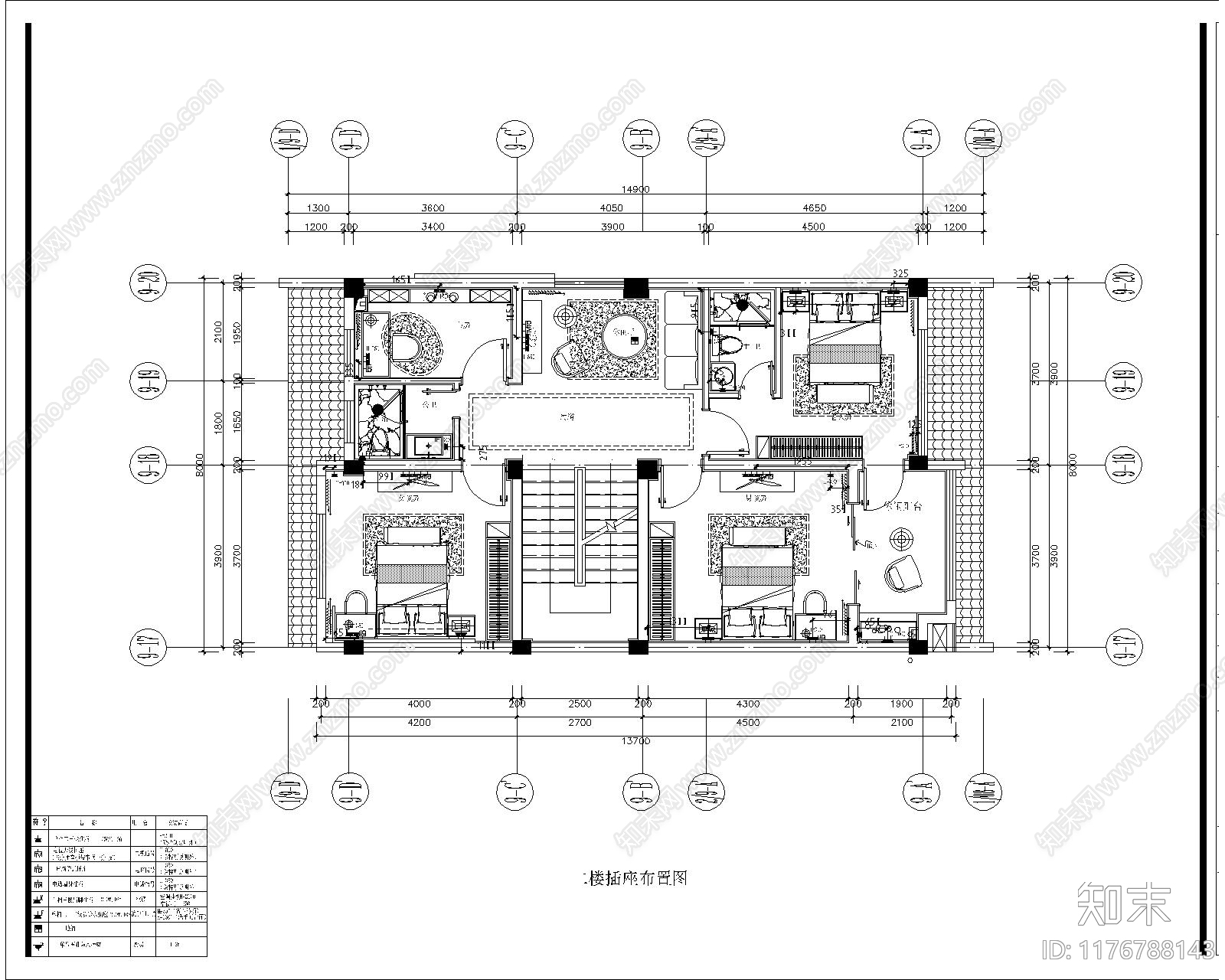 其他家装空间cad施工图下载【ID:1176788143】