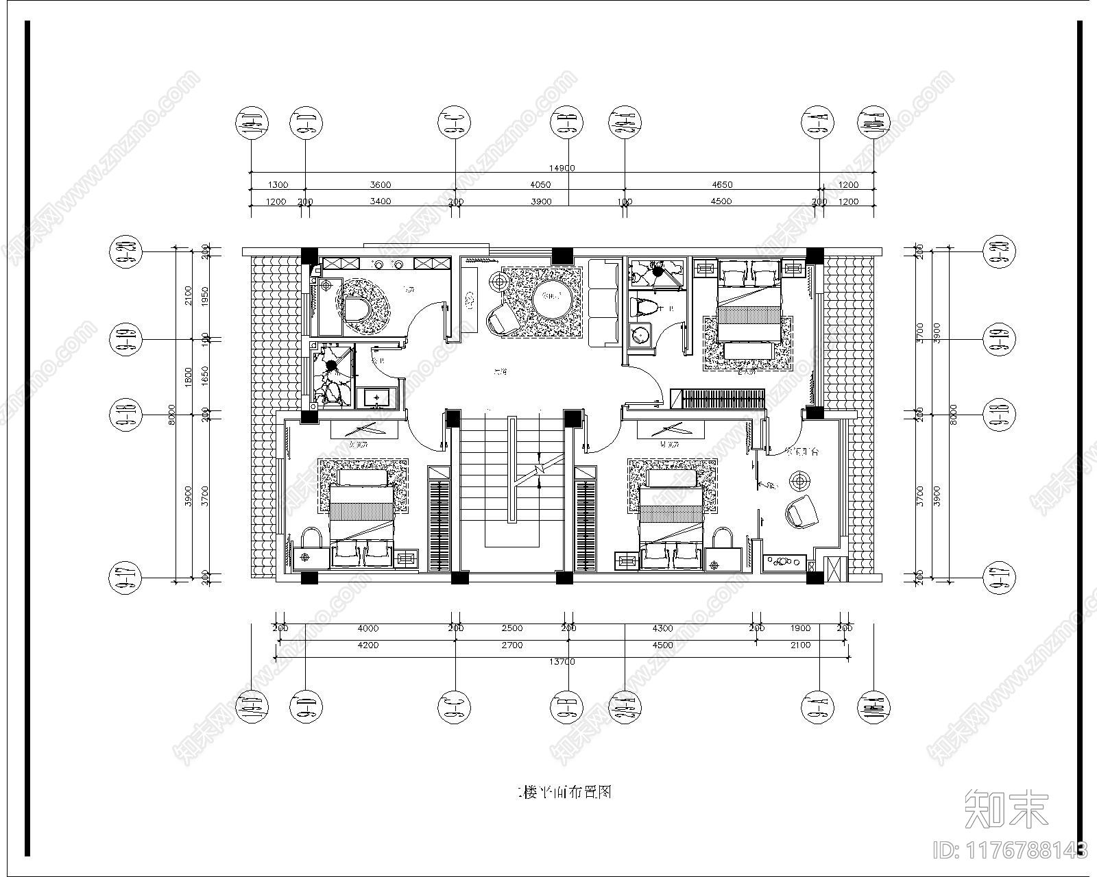 其他家装空间cad施工图下载【ID:1176788143】