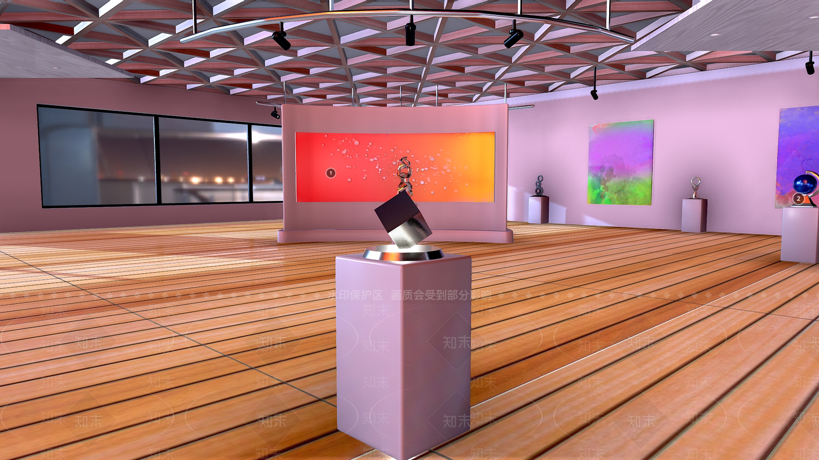 现代其他公共空间3D模型下载【ID:1176789592】