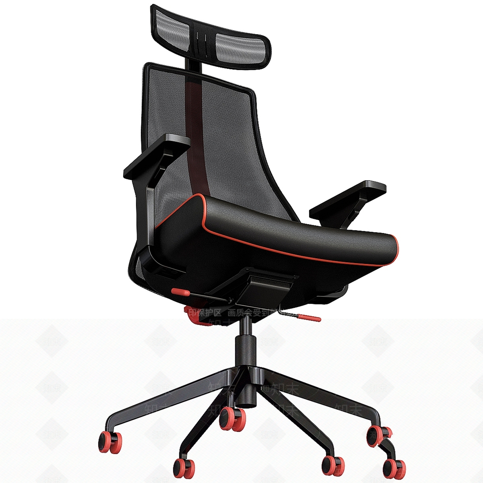 办公桌椅3D模型下载【ID:1176794568】
