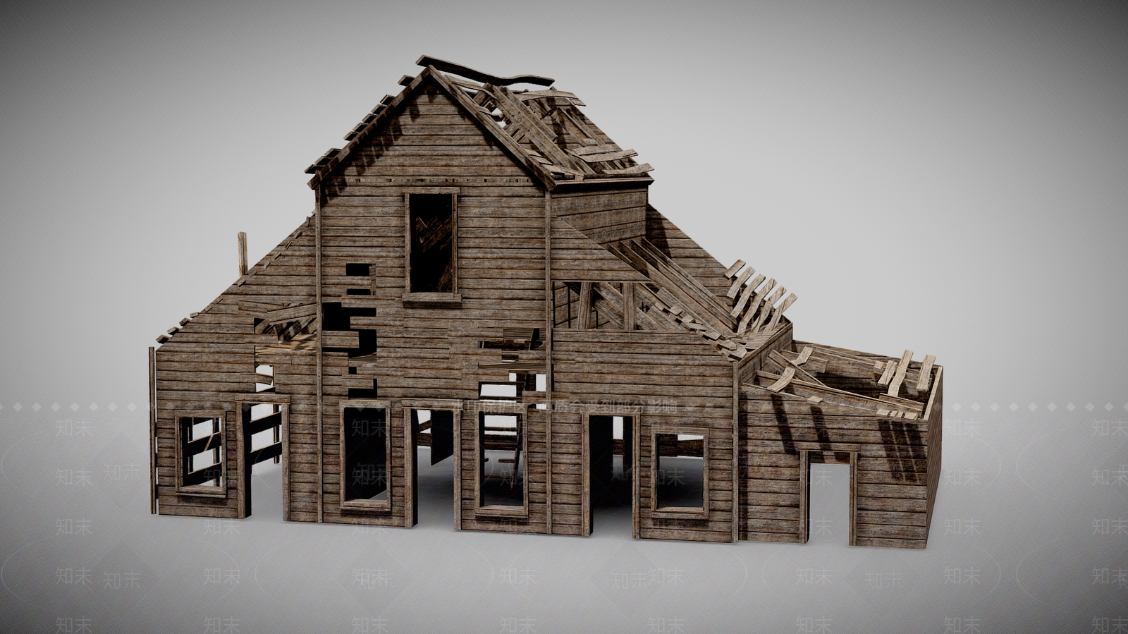 现代其他住宅外观3D模型下载【ID:1176794609】