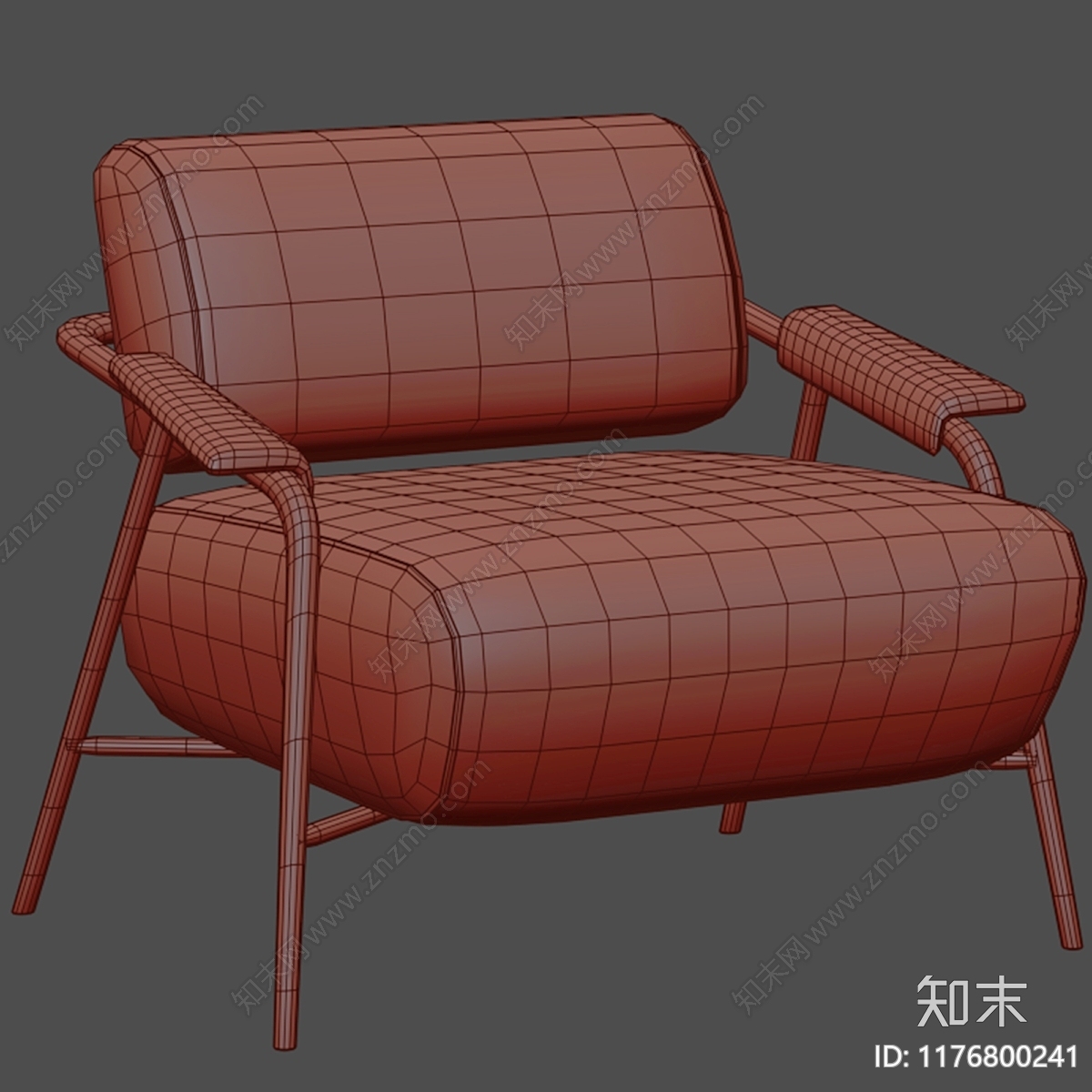 休闲椅3D模型下载【ID:1176800241】