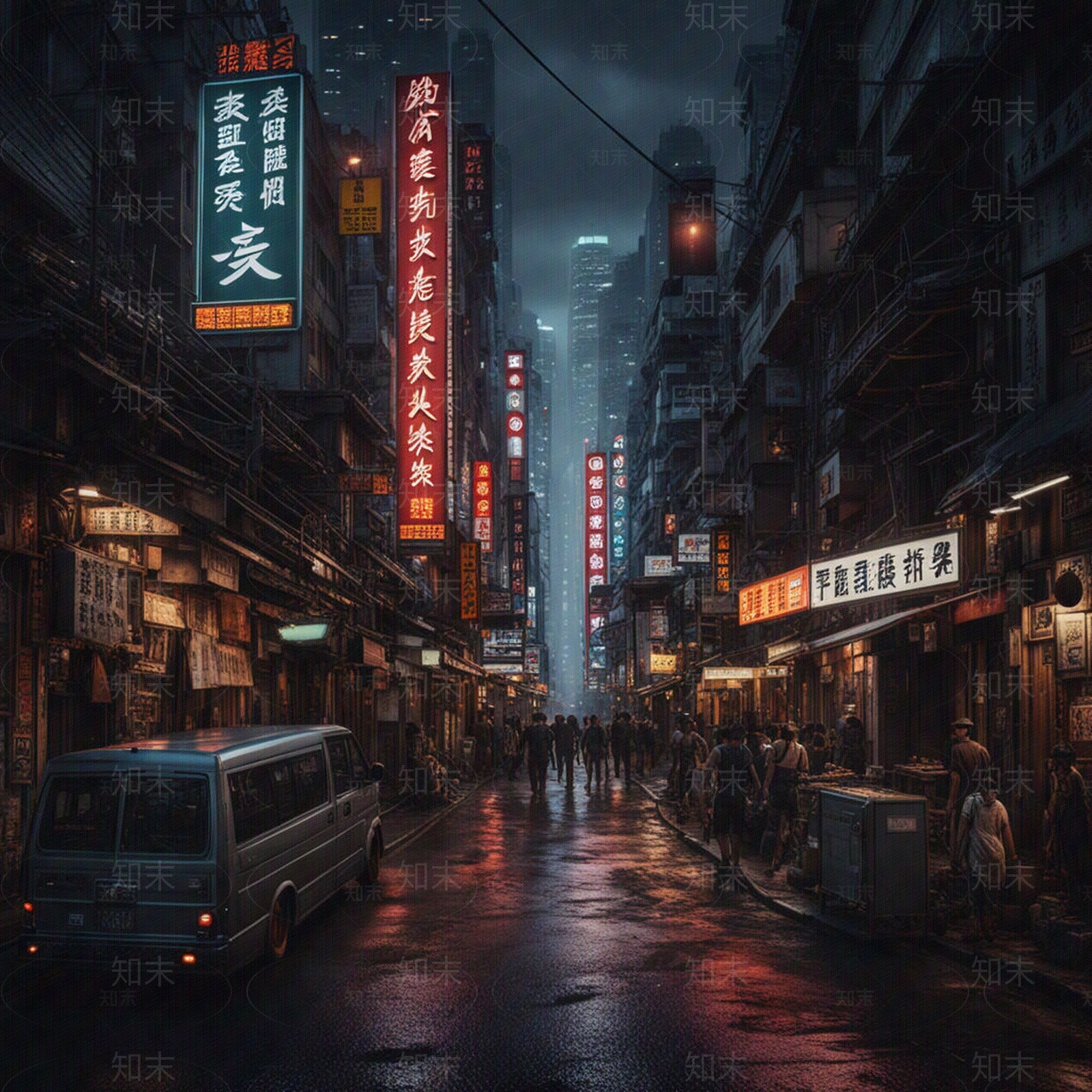 现代街道外景贴图下载【ID:1176830523】