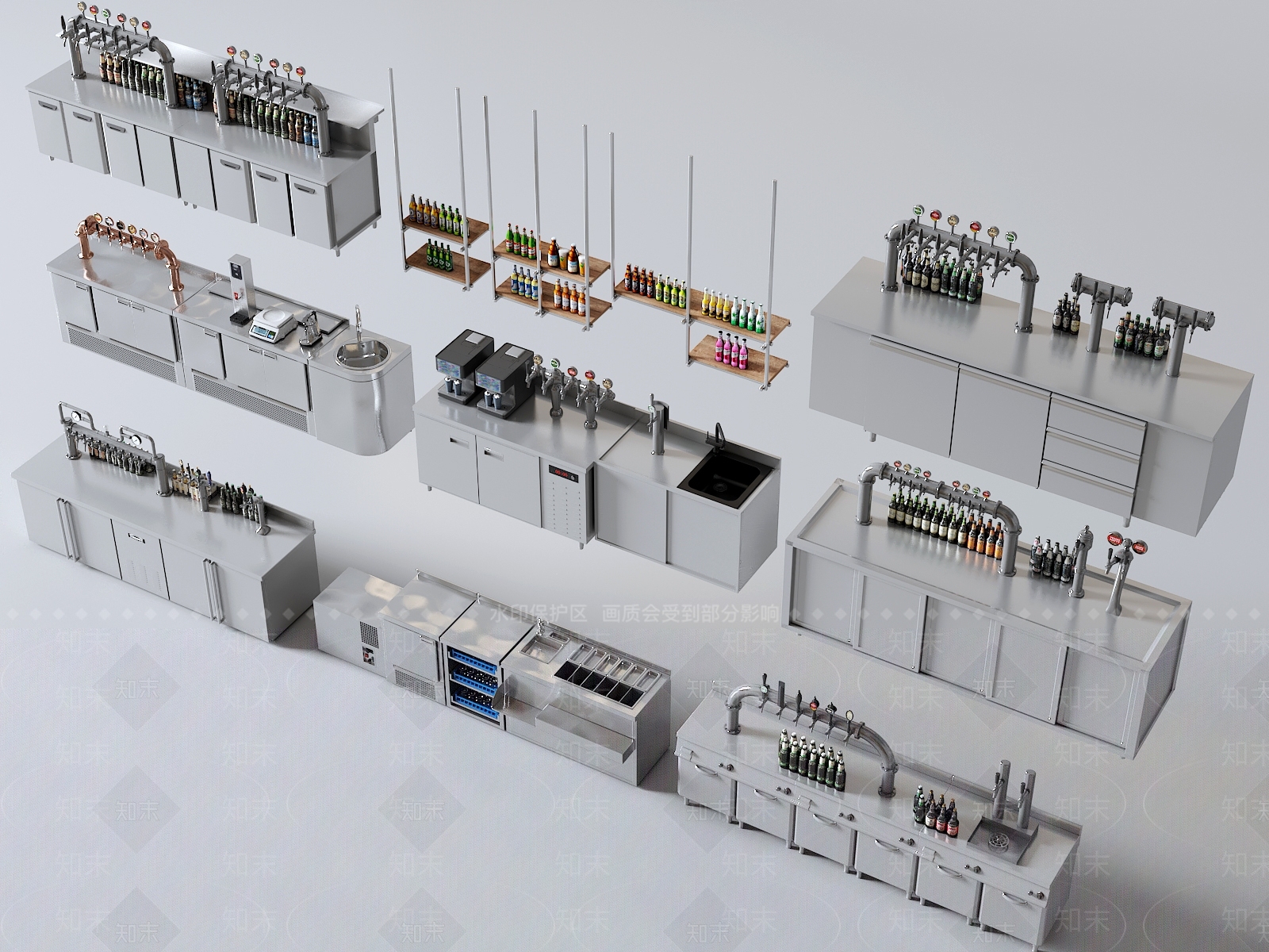 工业设备3D模型下载【ID:1176832314】