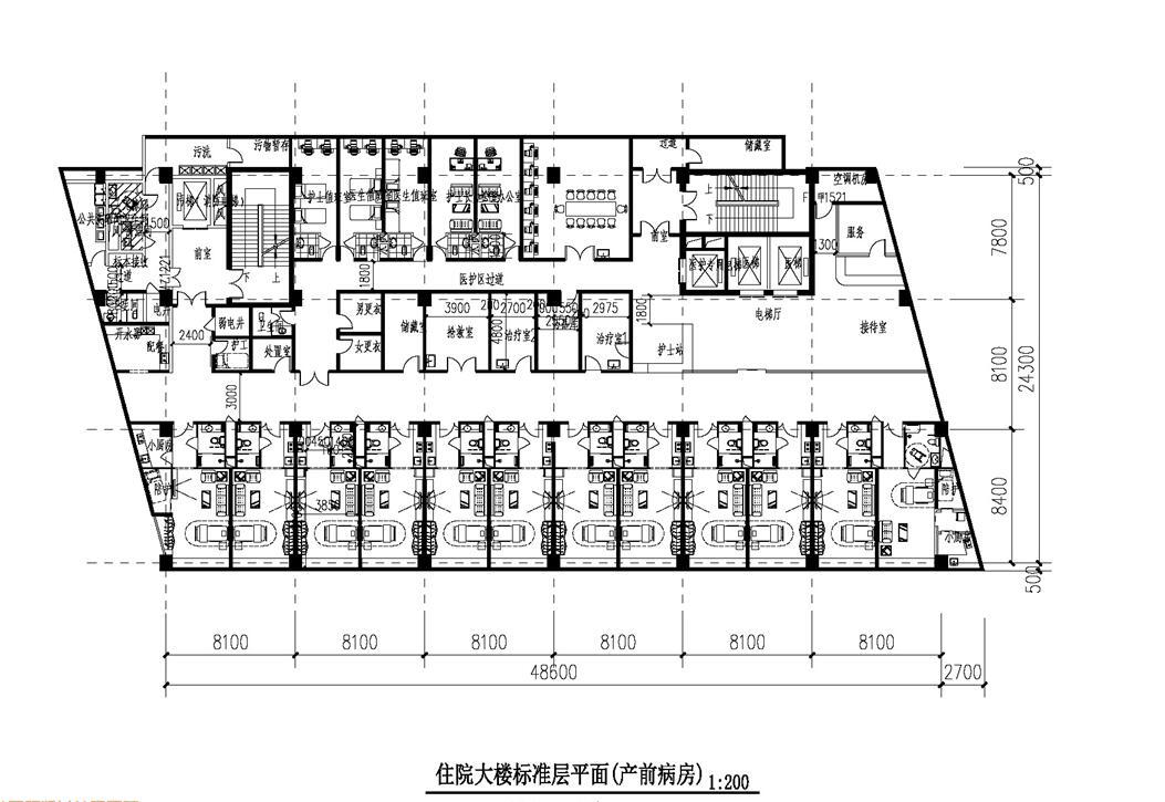 新生堂医院建筑设计方案文本（CAD+SU+文本）cad施工图下载【ID:151588140】