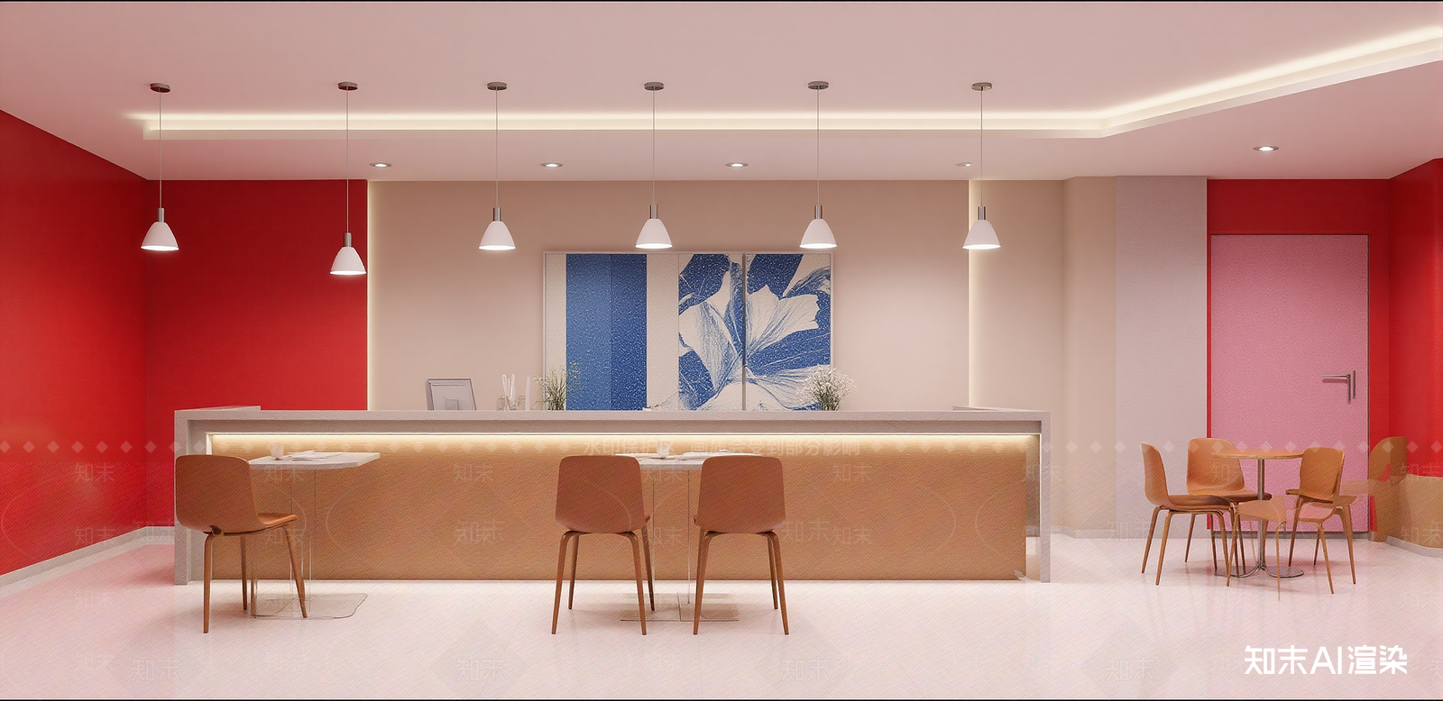 现代快餐店SU模型下载【ID:1216045729】