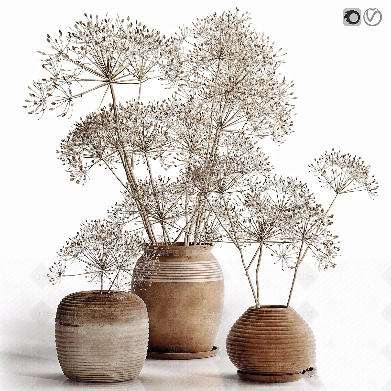 花艺3D模型下载【ID:1176835621】