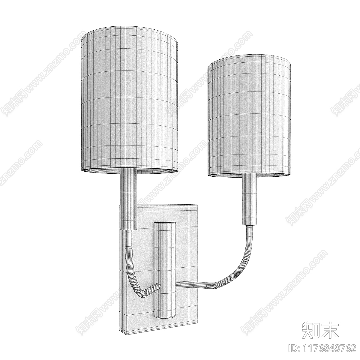 壁灯3D模型下载【ID:1176849762】