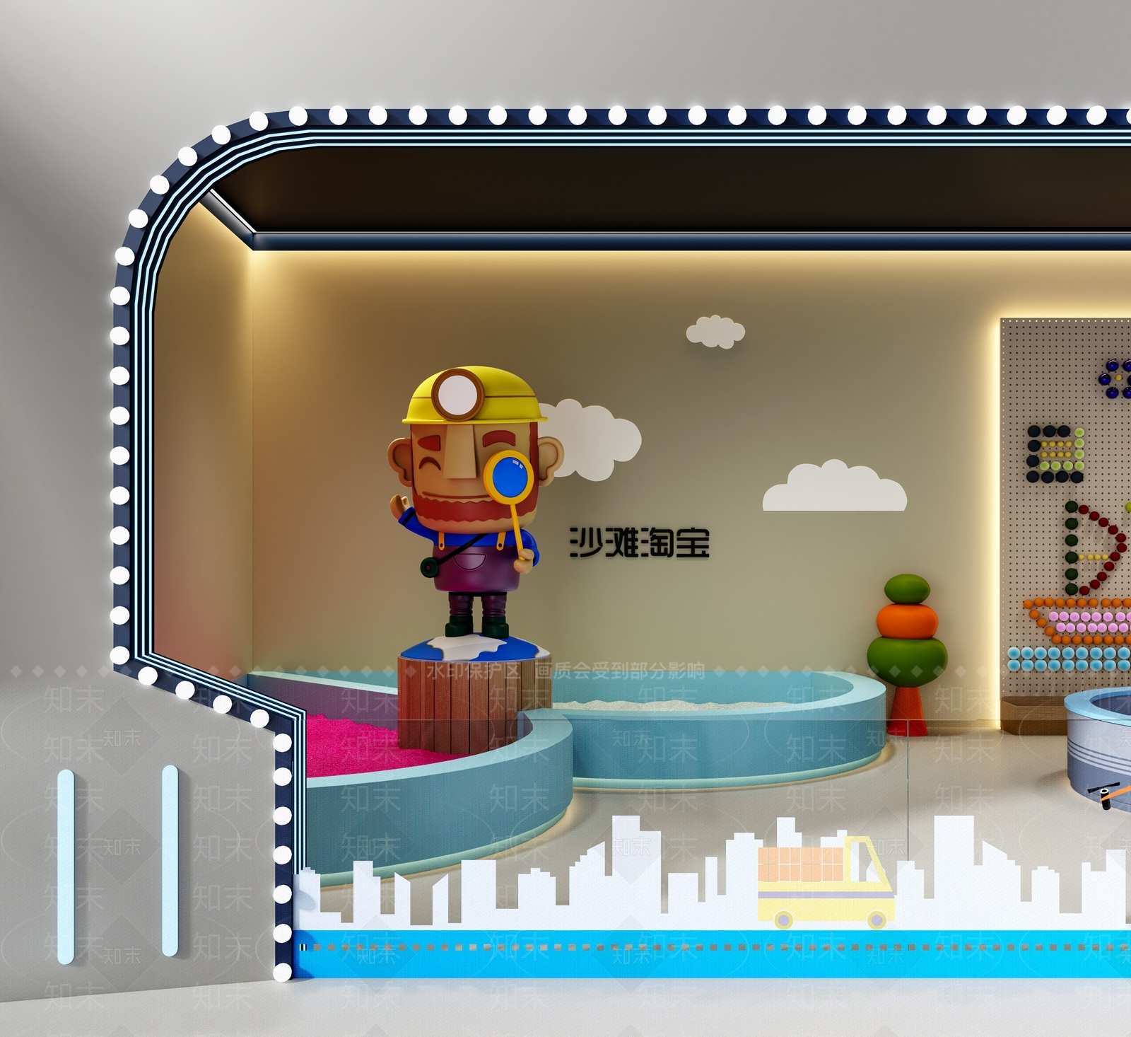 现代其他娱乐空间3D模型下载【ID:1176850207】