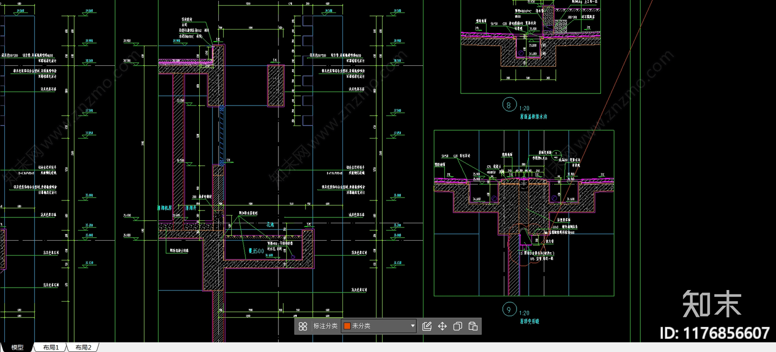 现代其他交通建筑施工图下载【ID:1176856607】