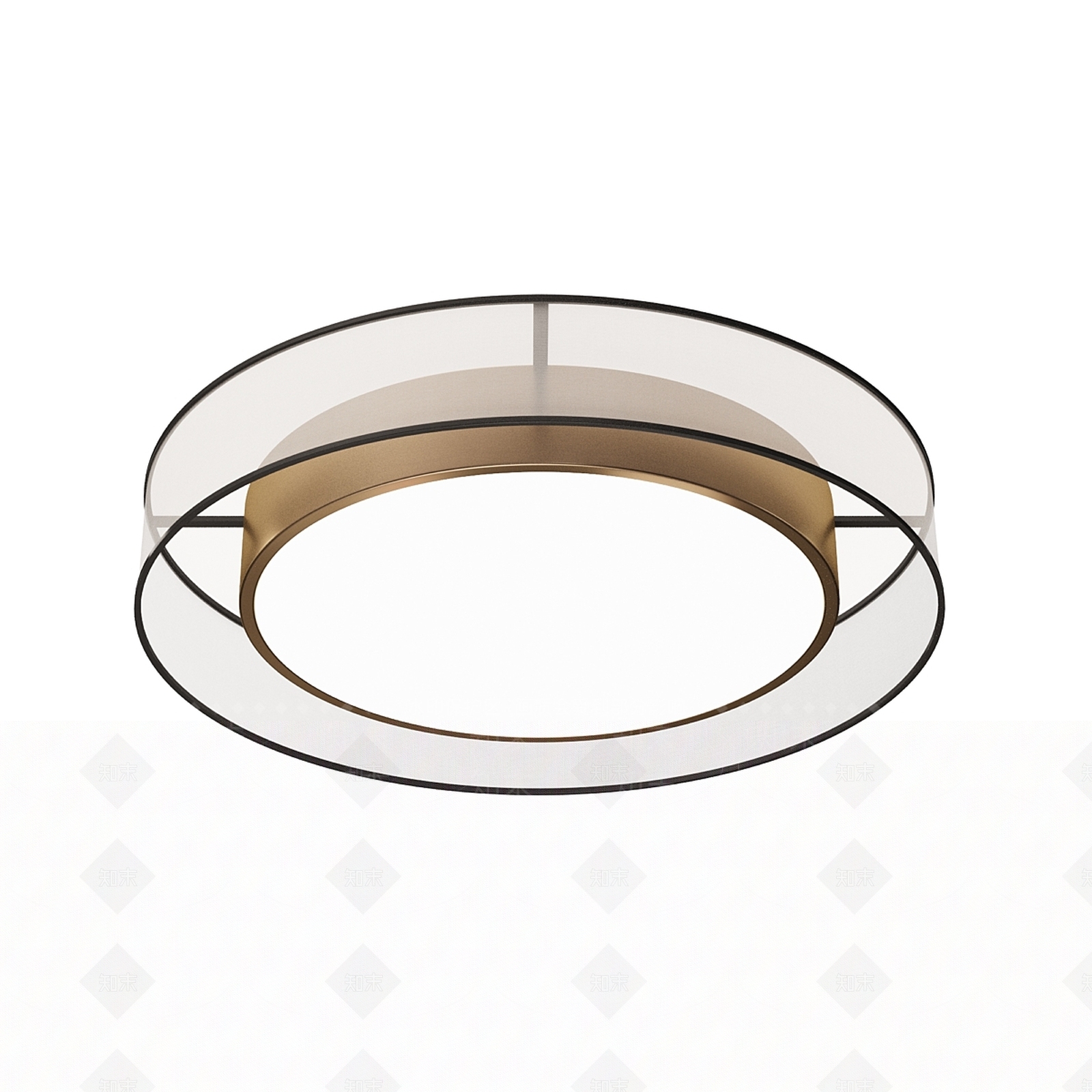 吸顶灯3D模型下载【ID:1176865562】