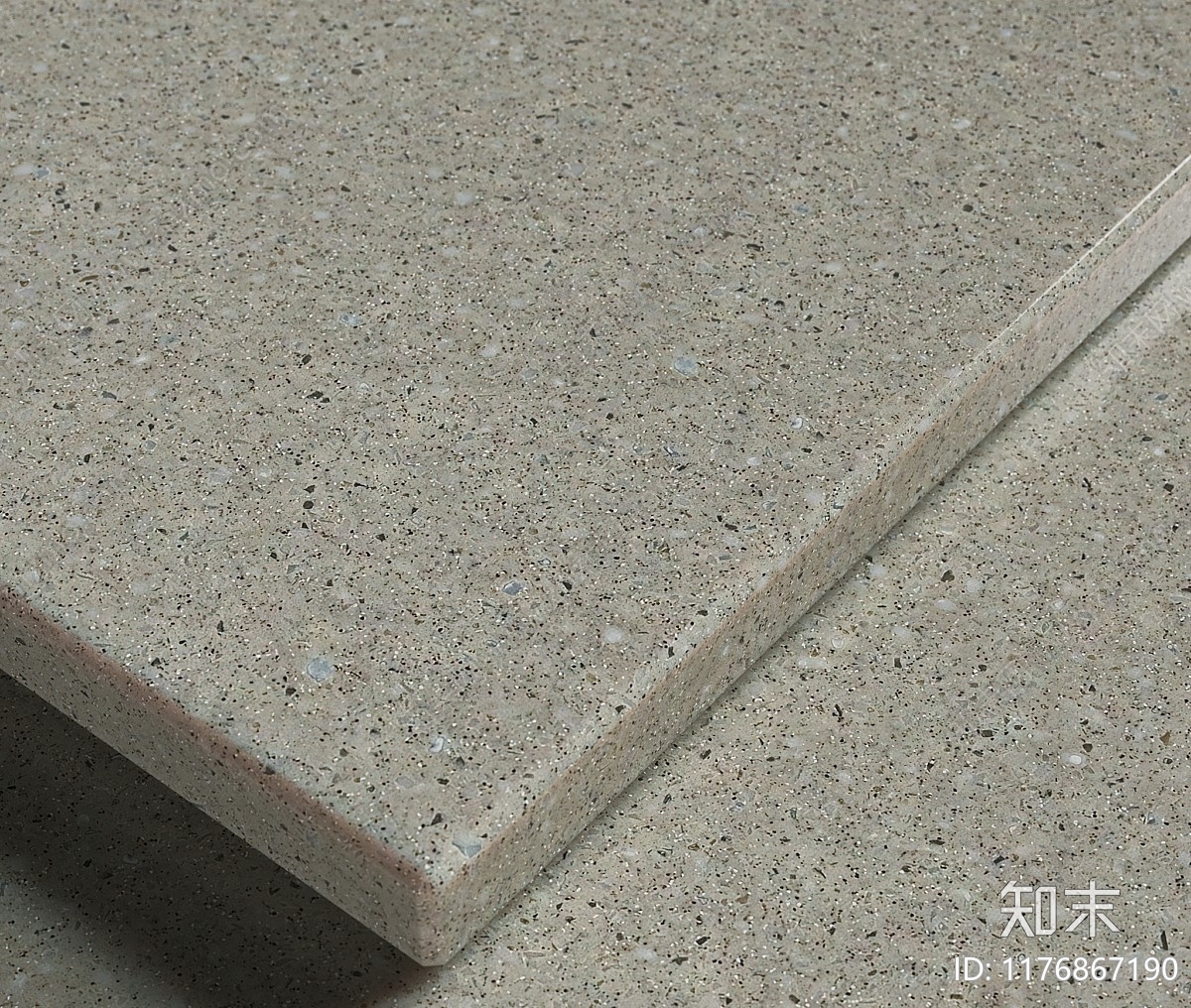 复古侘寂石材3D模型下载【ID:1176867190】