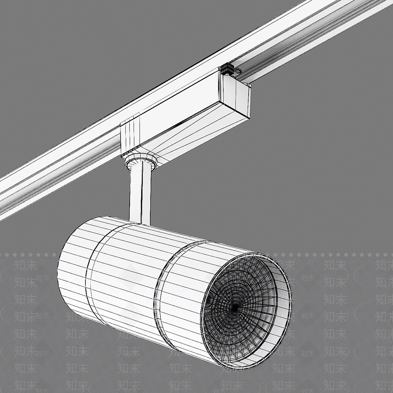 筒灯射灯组合3D模型下载【ID:1176891853】