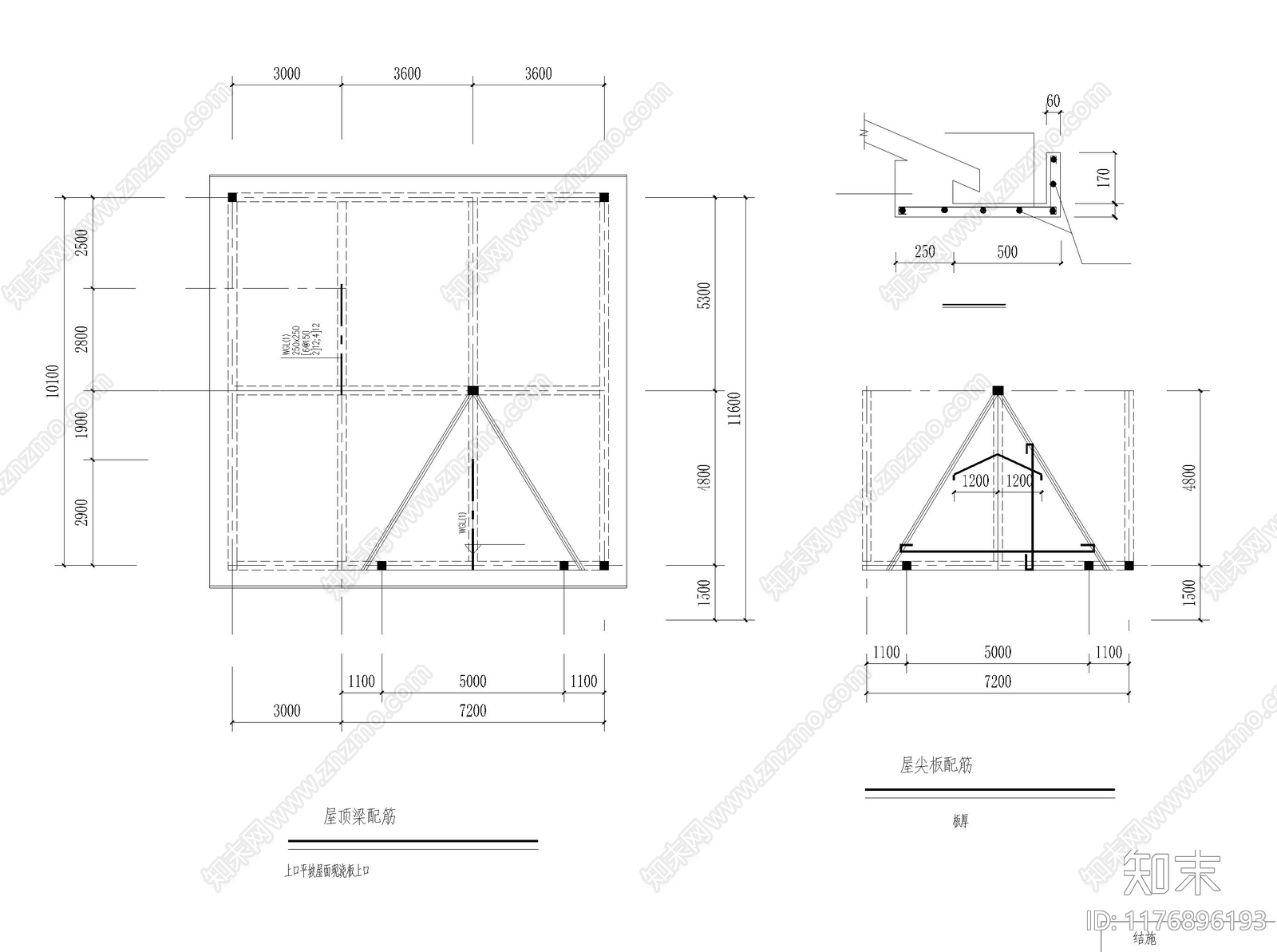 现代别墅建筑cad施工图下载【ID:1176896193】