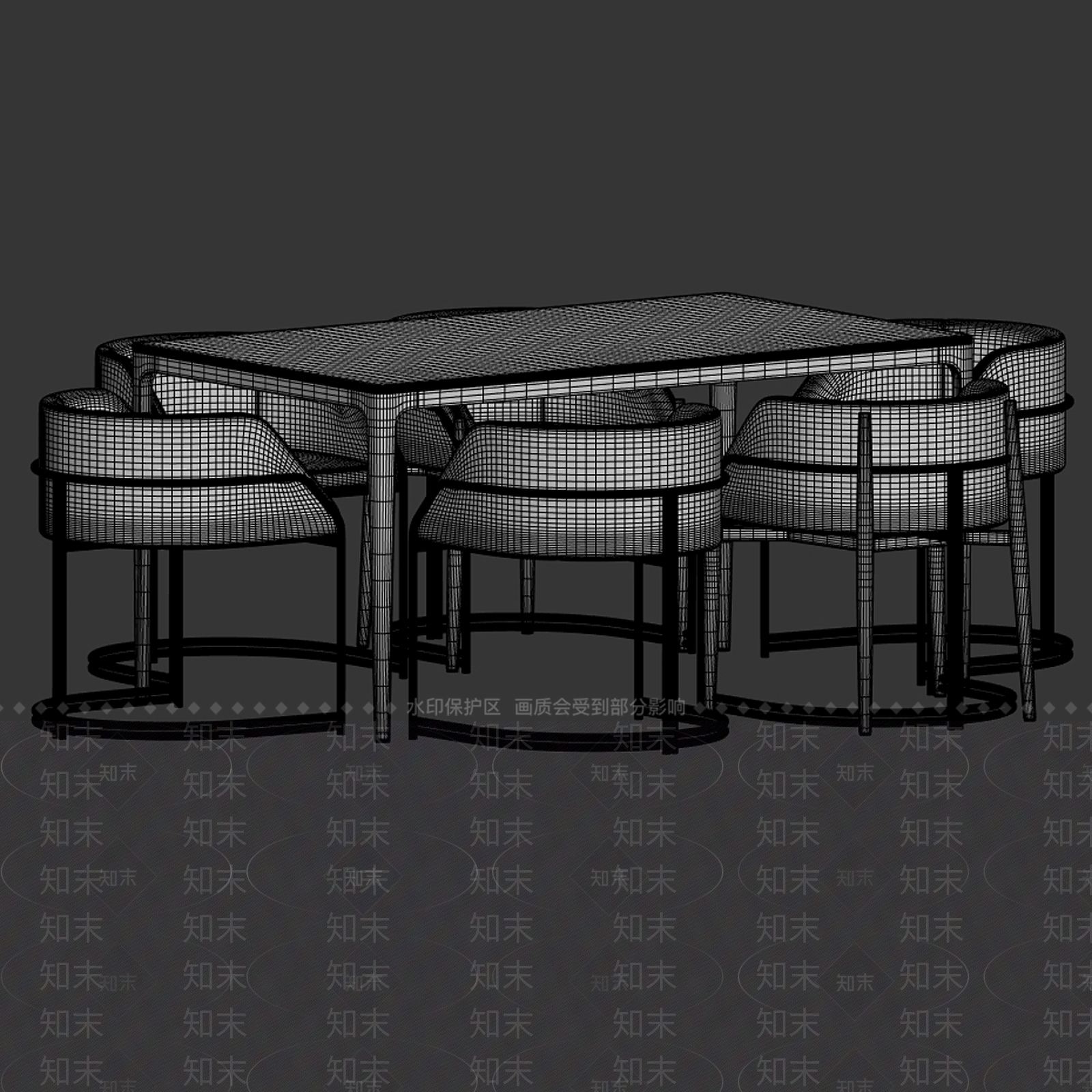 其他桌椅3D模型下载【ID:1176897101】
