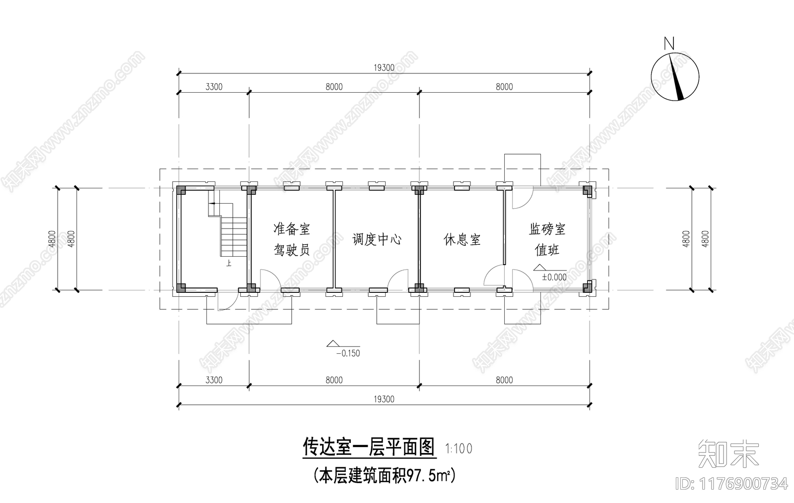 现代其他建筑施工图下载【ID:1176900734】