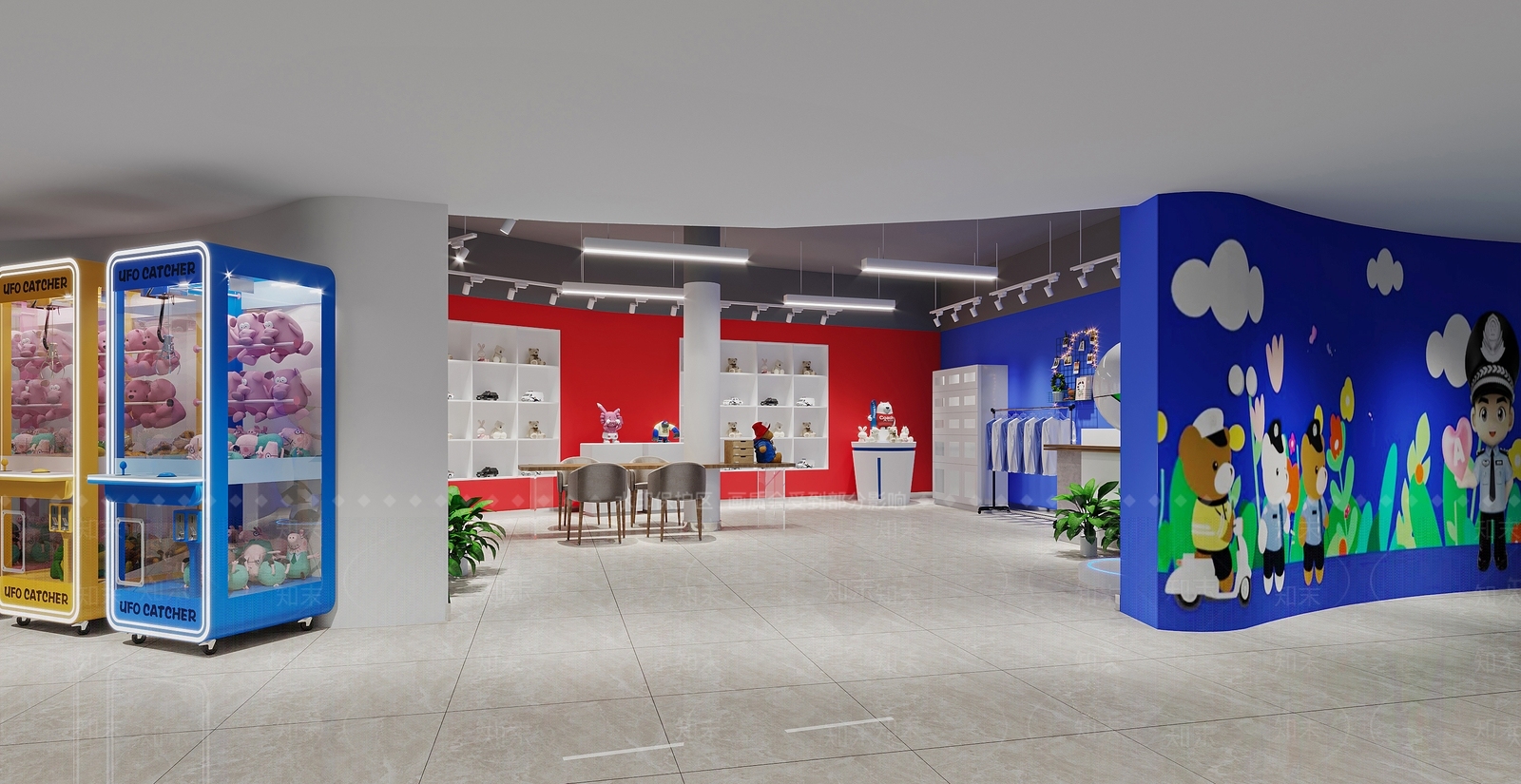 现代其他商业空间3D模型下载【ID:1176905468】