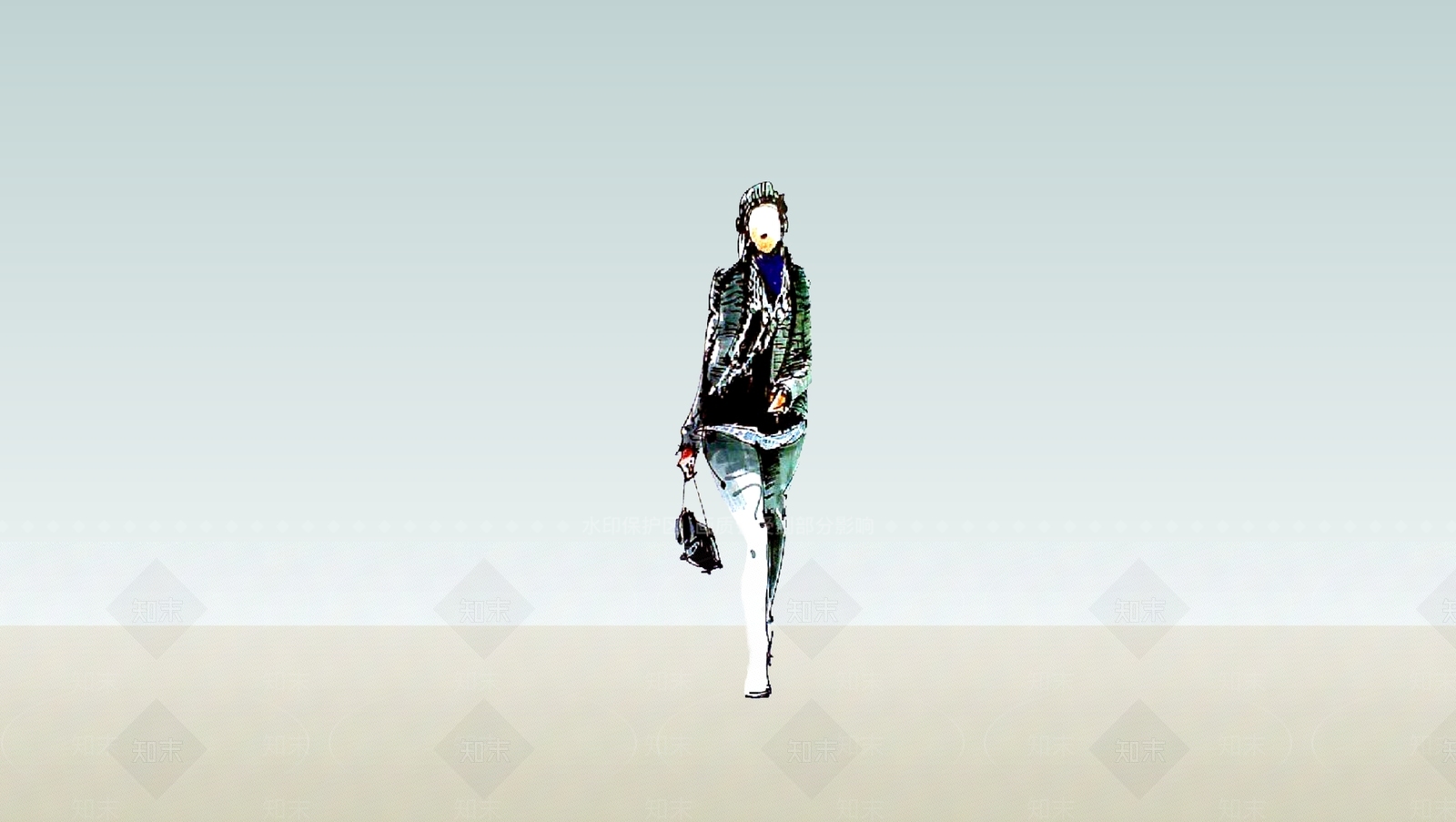 女人SU模型下载【ID:1176923083】