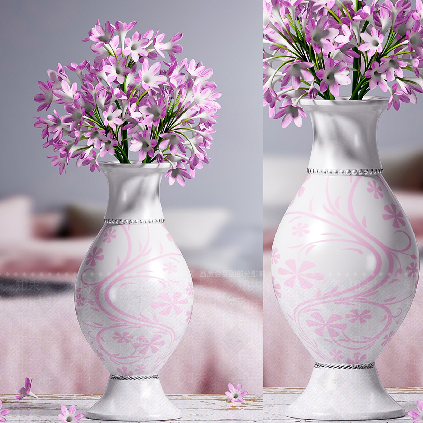 花艺3D模型下载【ID:1176946735】